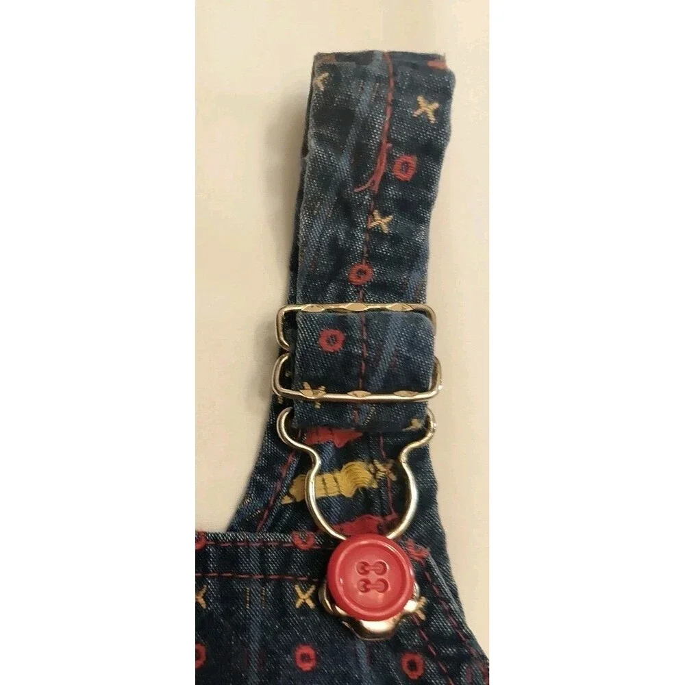 Vintage Osh Kosh B'Gosh Vesteak Blue Denim Overalls Boys 24M USA XOXO Designs